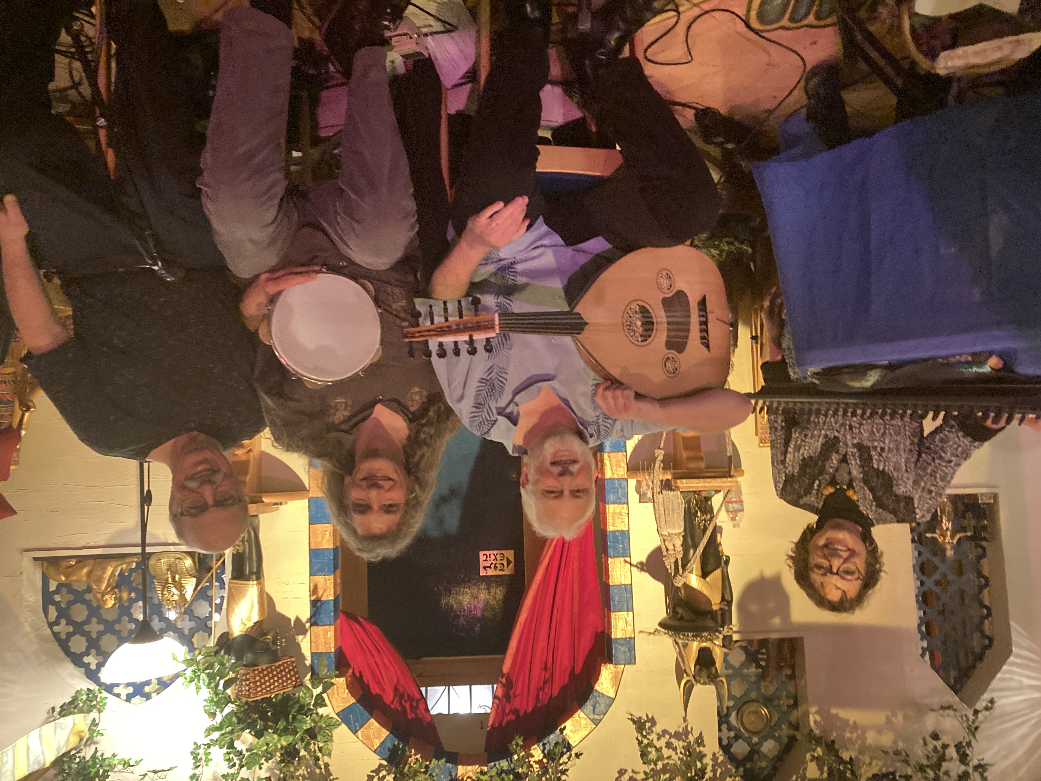 Al 'Azifoon (Yosifah Rose Craver, Nathan Craver, Tim Bolling, Paul Ohanesian) at Al Masri Egyptian Restaurant in San Francisco, California, 2023